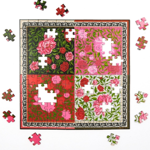 🌹 Liberty of London Aurora 144 Piece Wood Jigsaw Puzzle. New with tags! - Picture 5 of 8